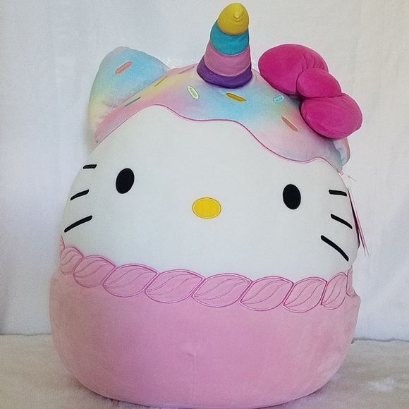 Hello Kitty Squishmallow/Hello Kitty Ice Cream Cupcake Unicorn - Picture 11 of 12